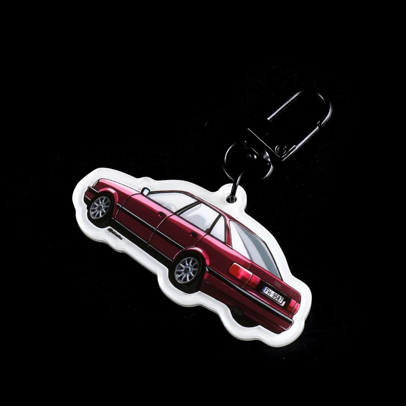 Custom Glow In The Dark Keychain