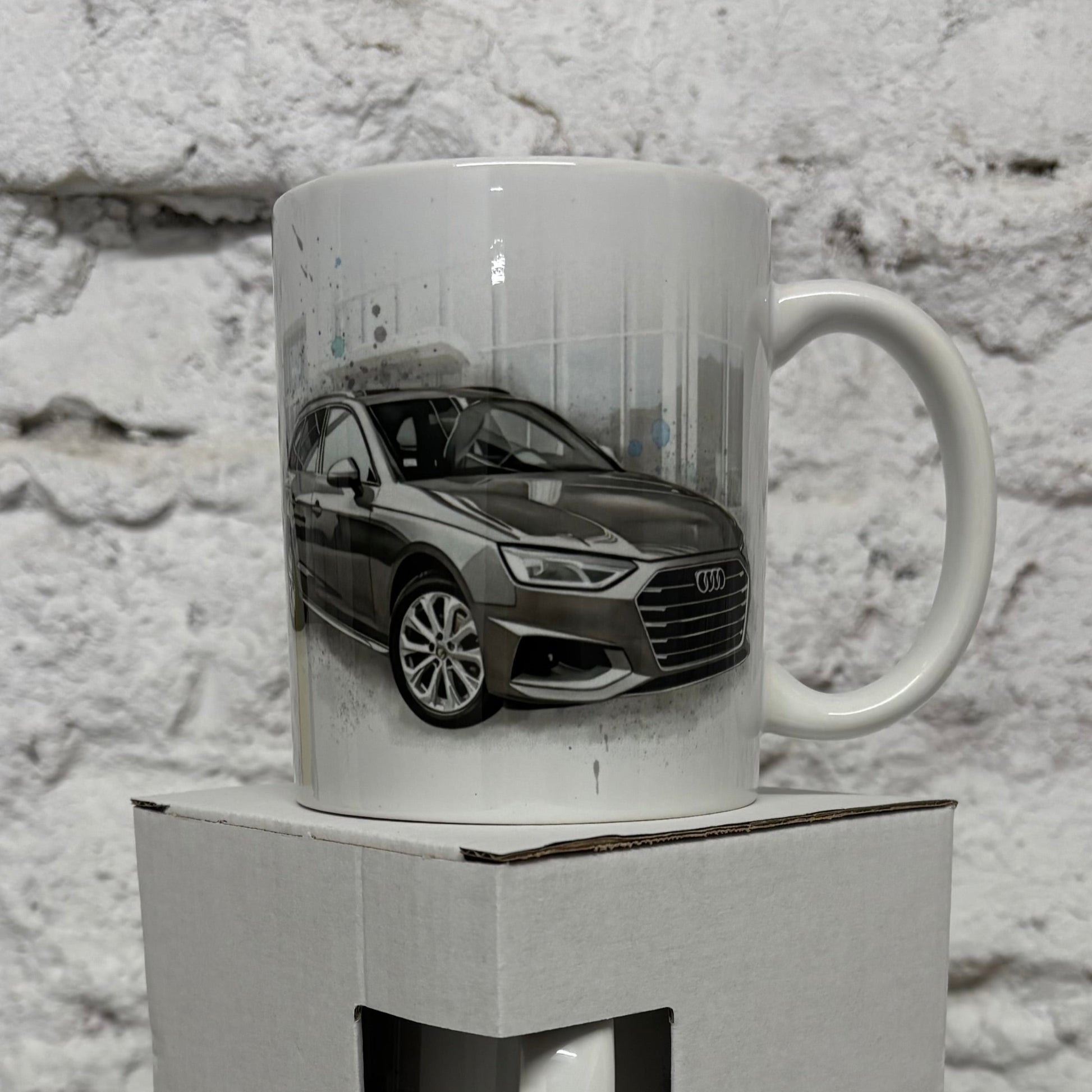 Personalized CAR Illustration Mug