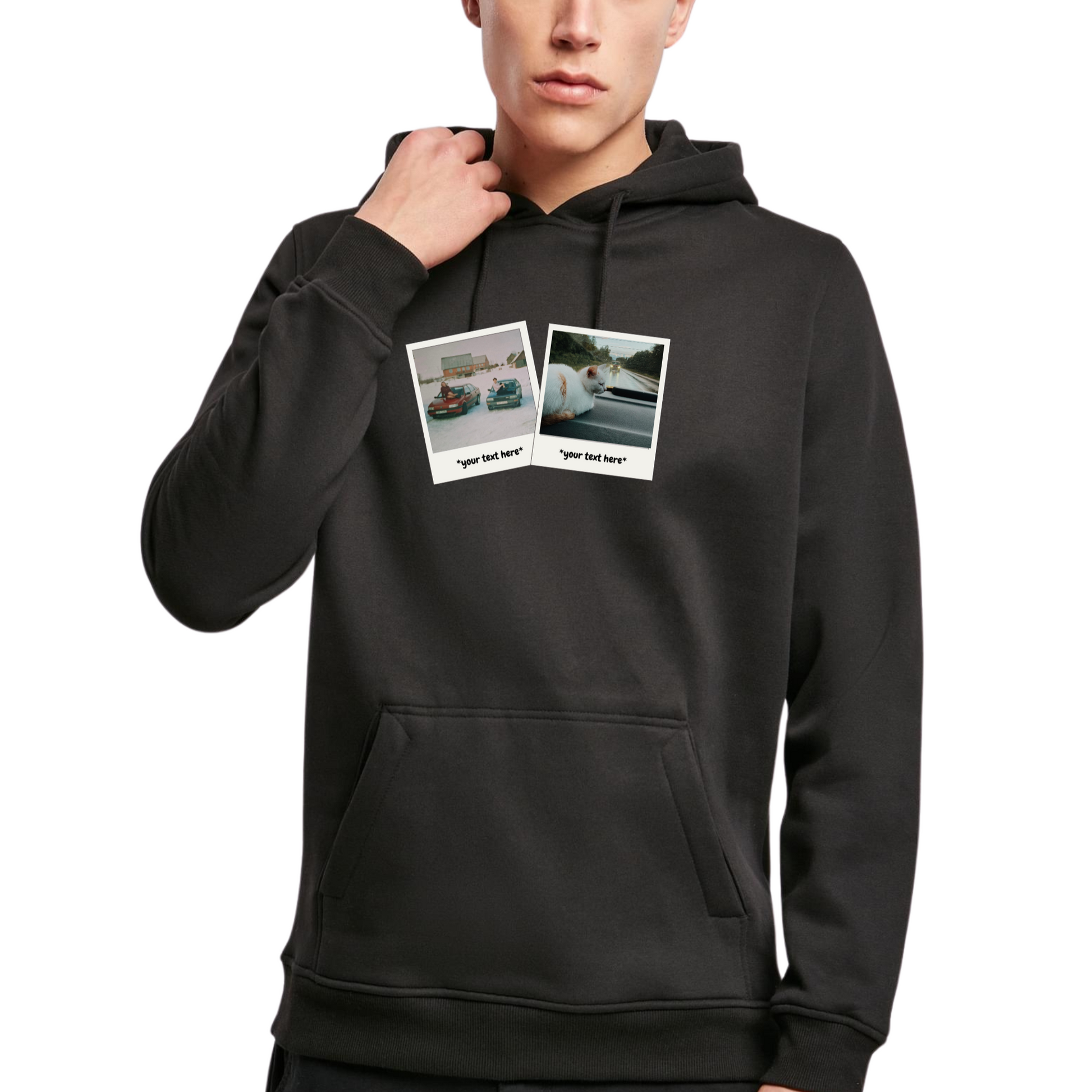 Custom polaroid photo - Hoodie