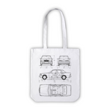 Car Blueprint (Audi, BMW, Mercedes) - Bag