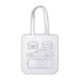 Car Blueprint (Audi, BMW, Mercedes) - Bag