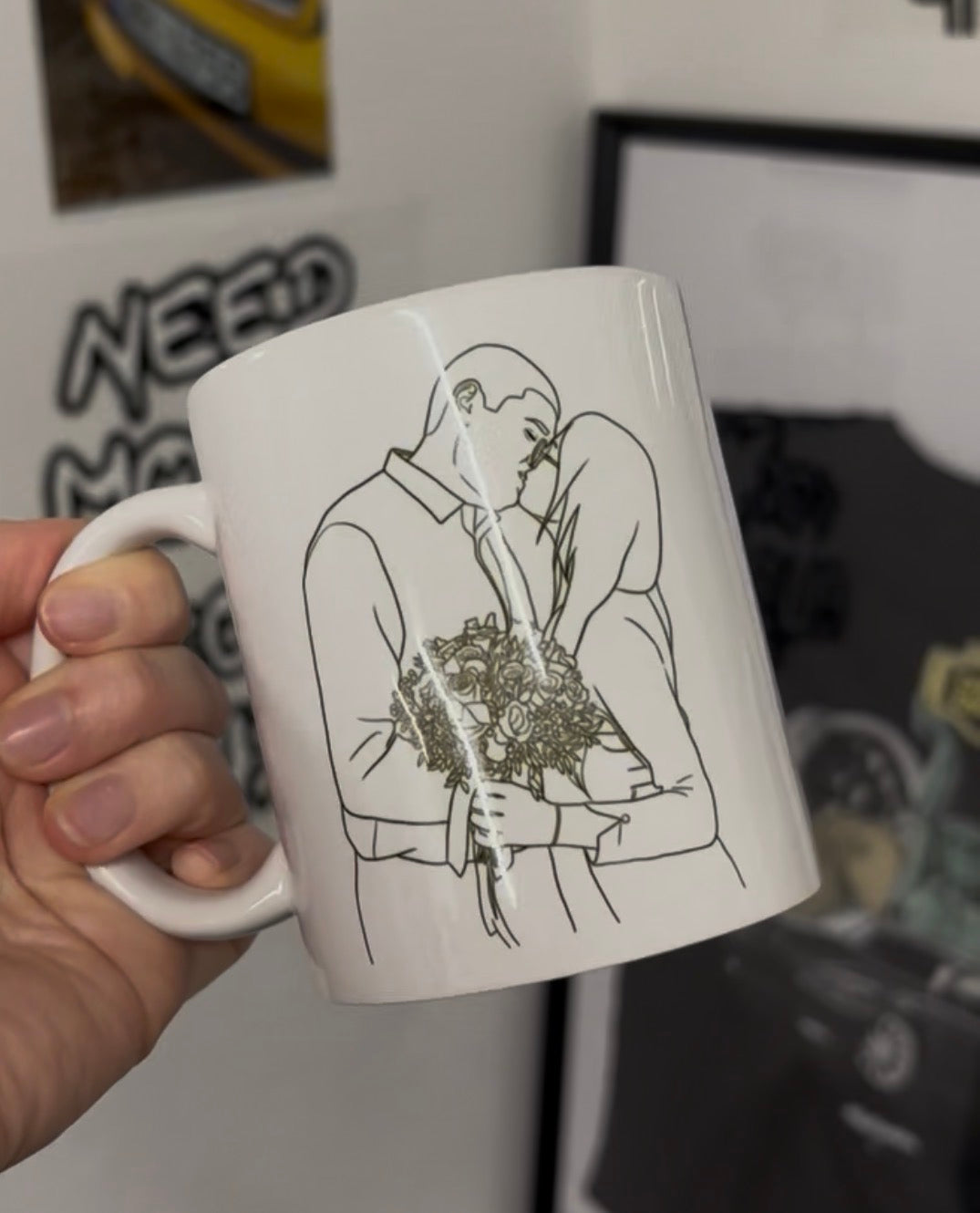 Photo Outline Mug