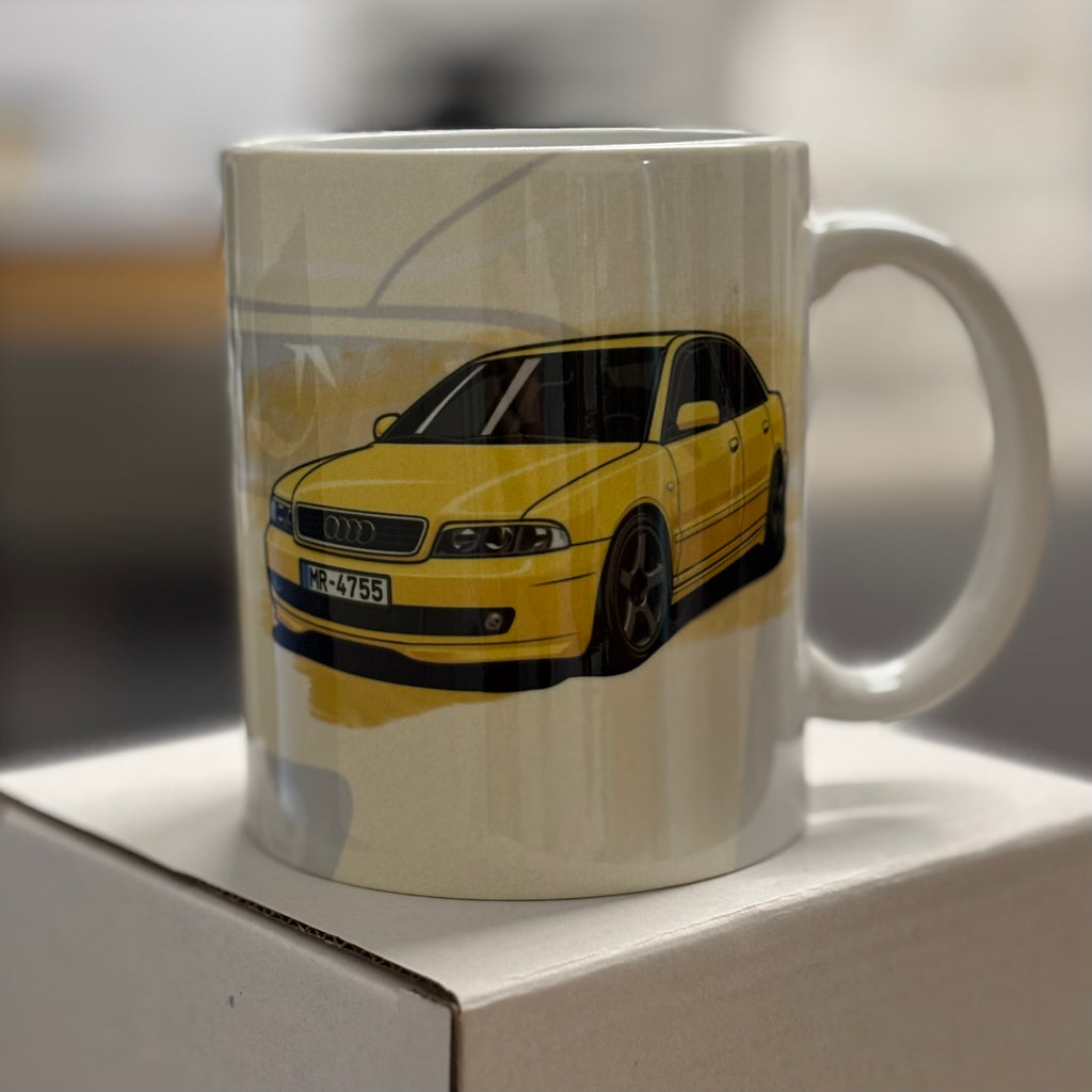 Personalized CAR Illustration Mug