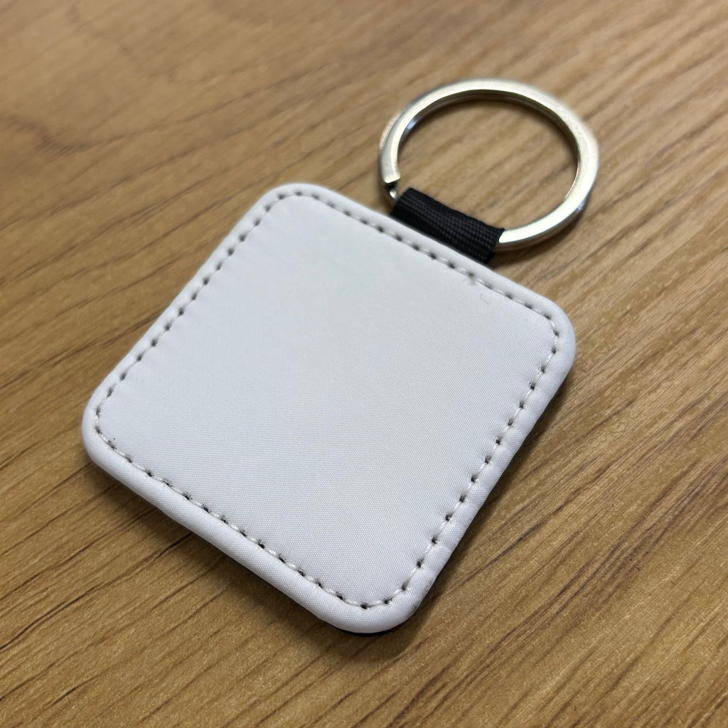 Custom leather keychain