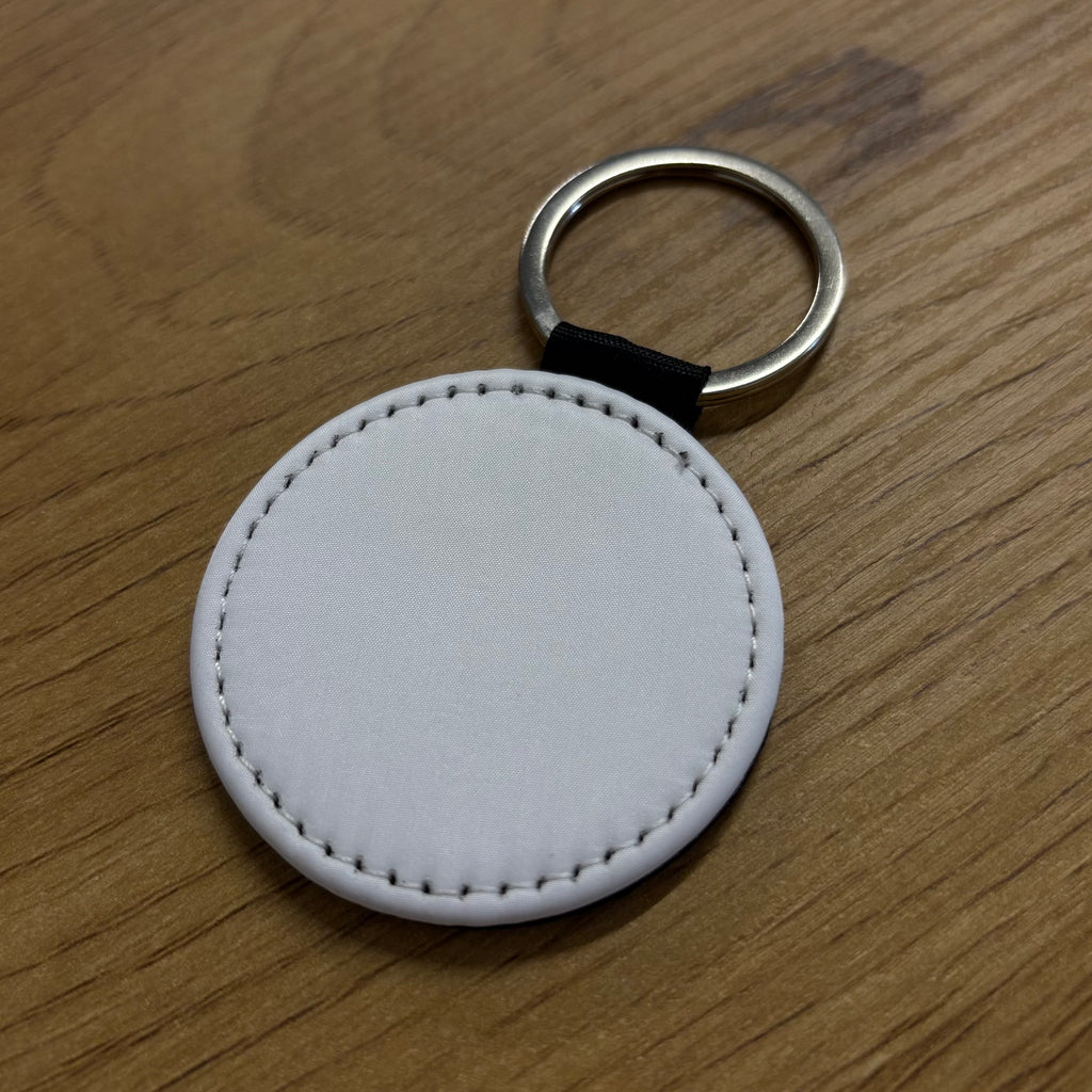 Custom leather keychain