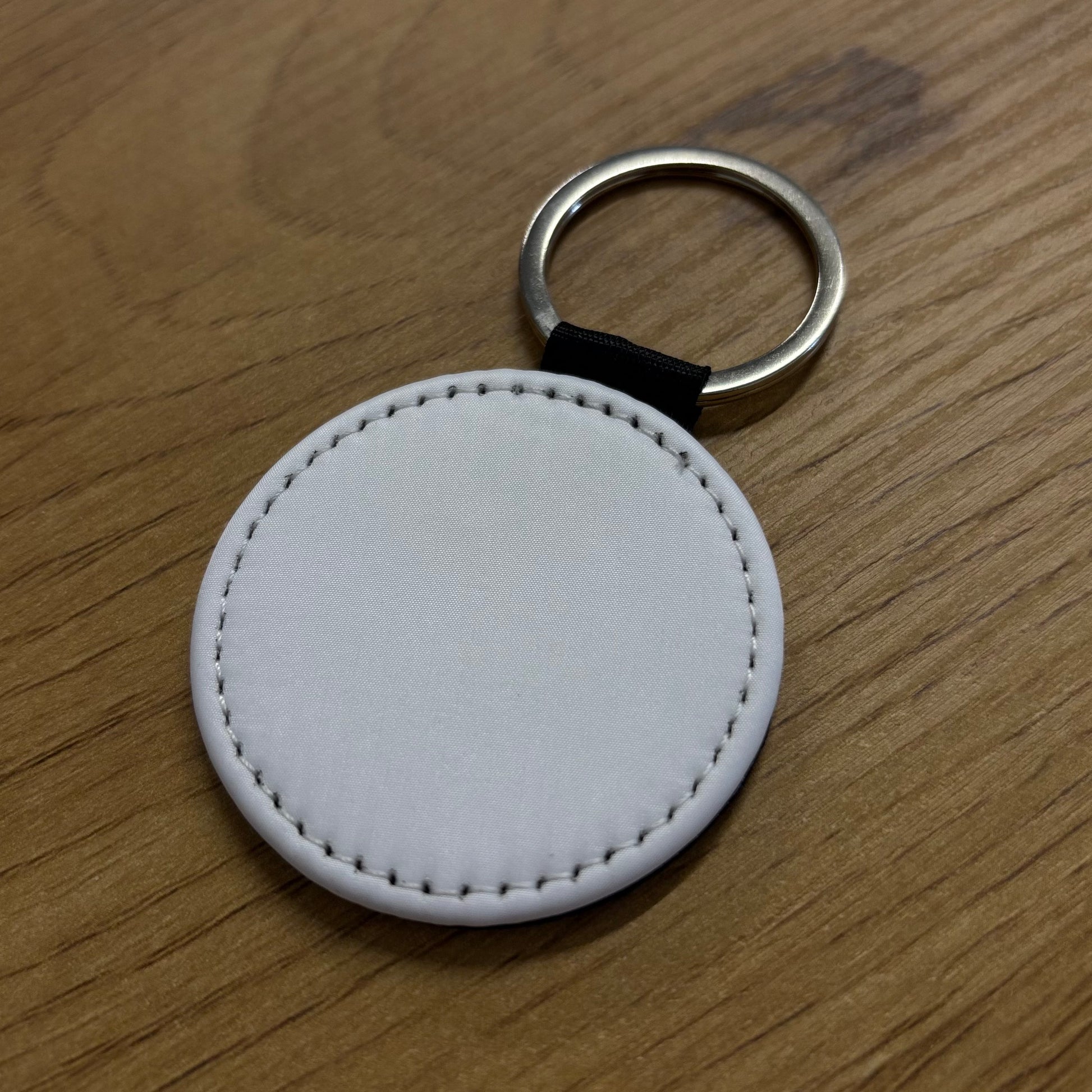 Custom leather keychain