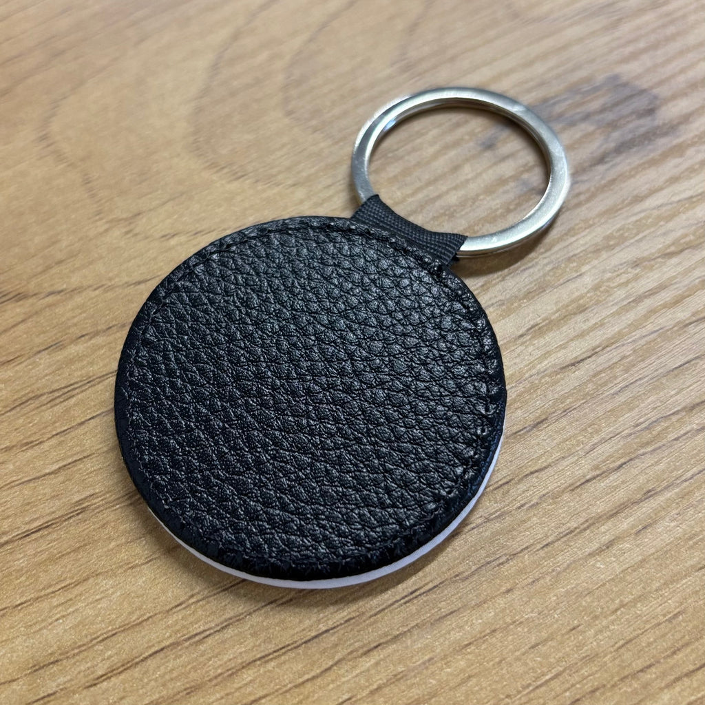 Custom leather keychain