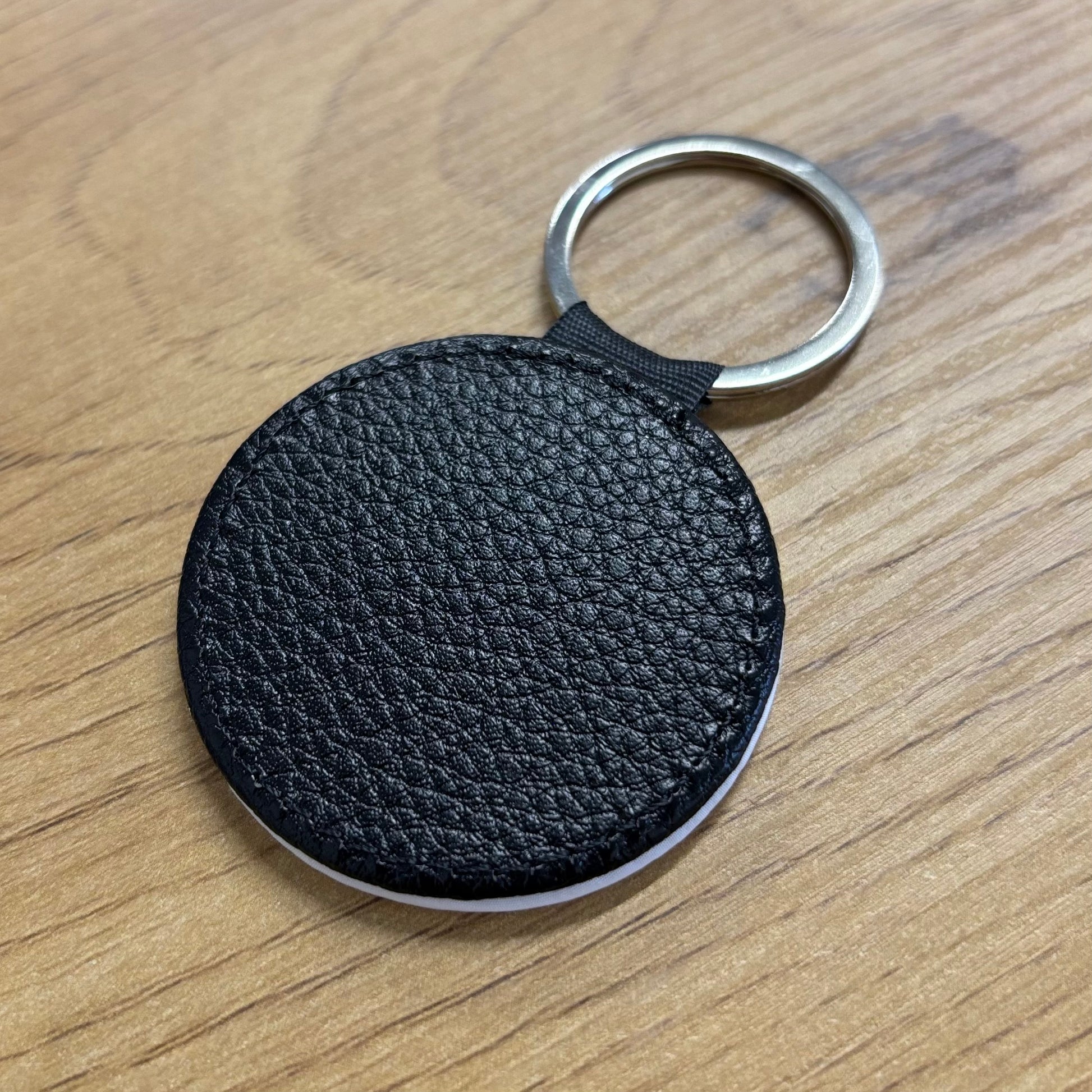 Custom leather keychain