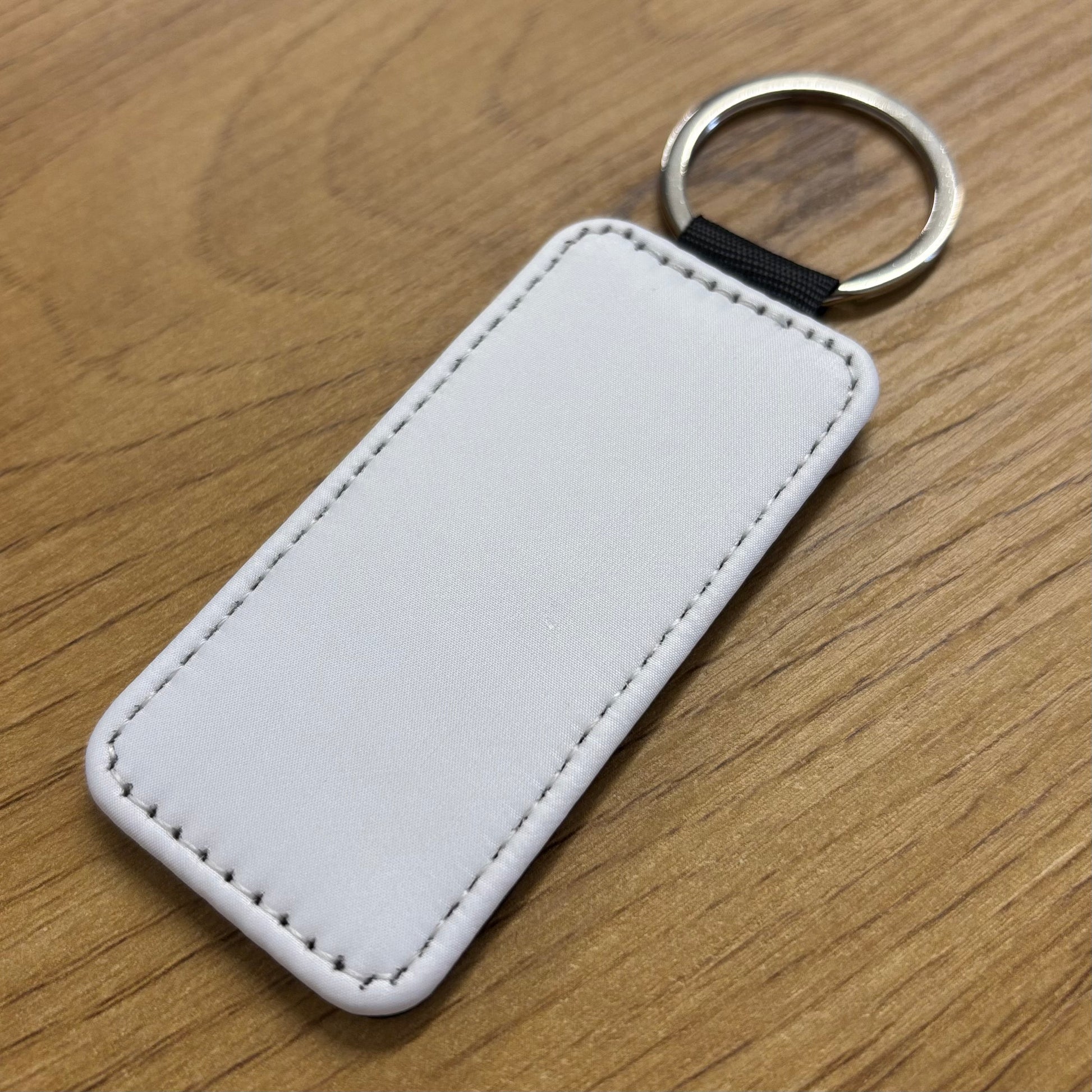 Custom leather keychain