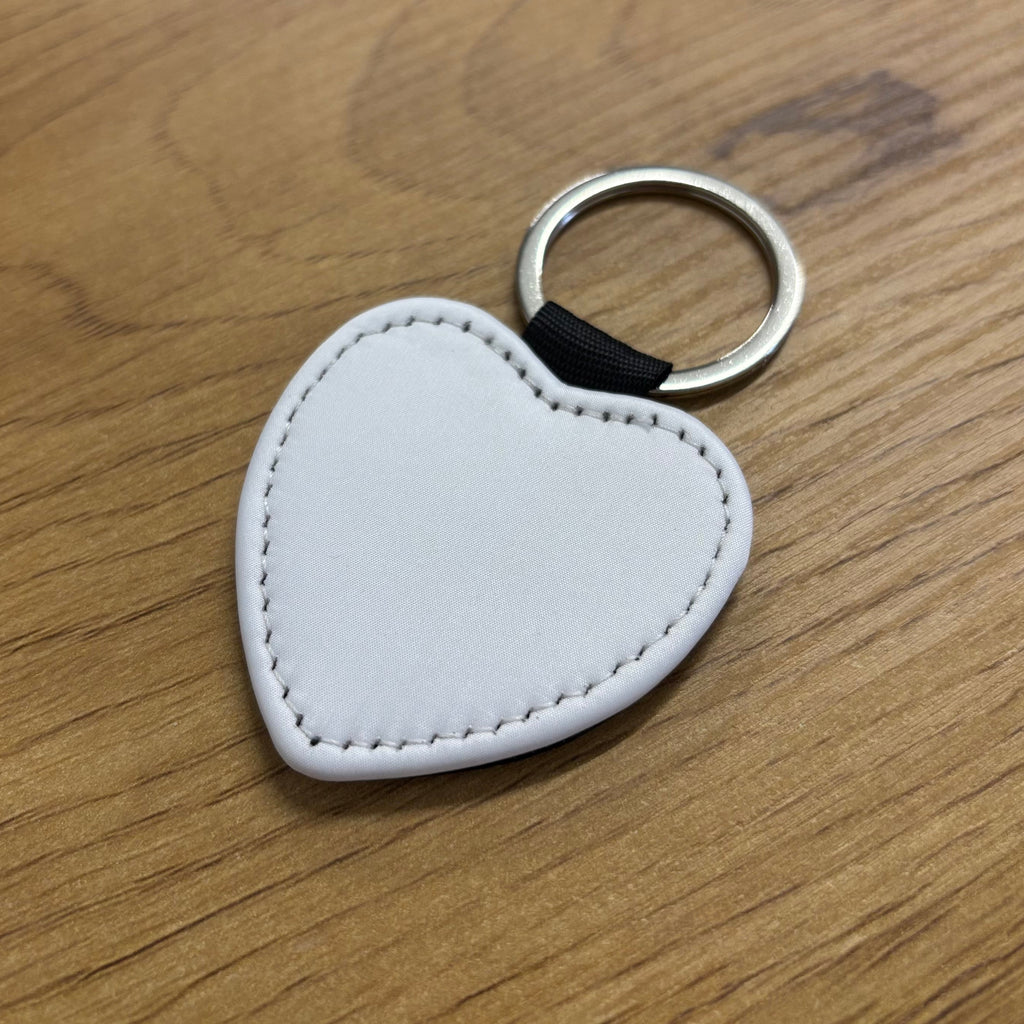 Custom leather keychain