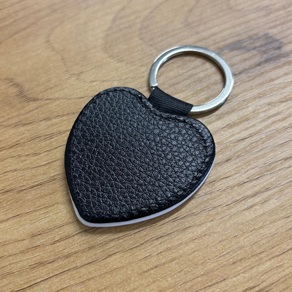 Custom leather keychain