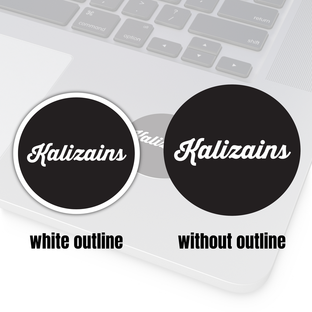 Circle stickers with YOUR design