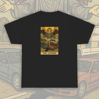 The lovers. BMW E36 Tarot card - T-Shirt