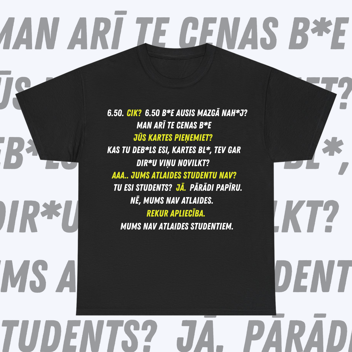 Studentu atlaides nav - T-Shirt