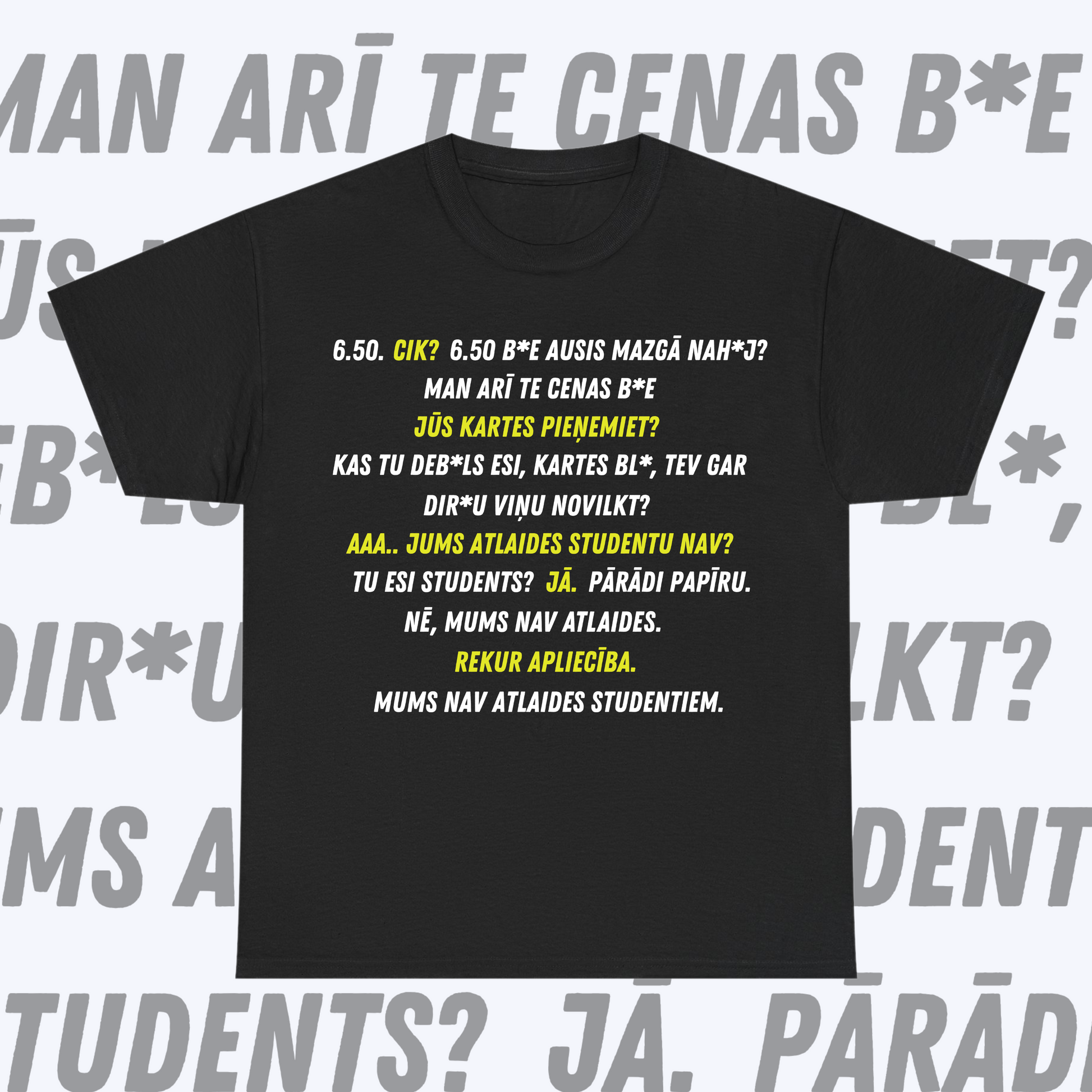 Studentu atlaides nav - T-Shirt