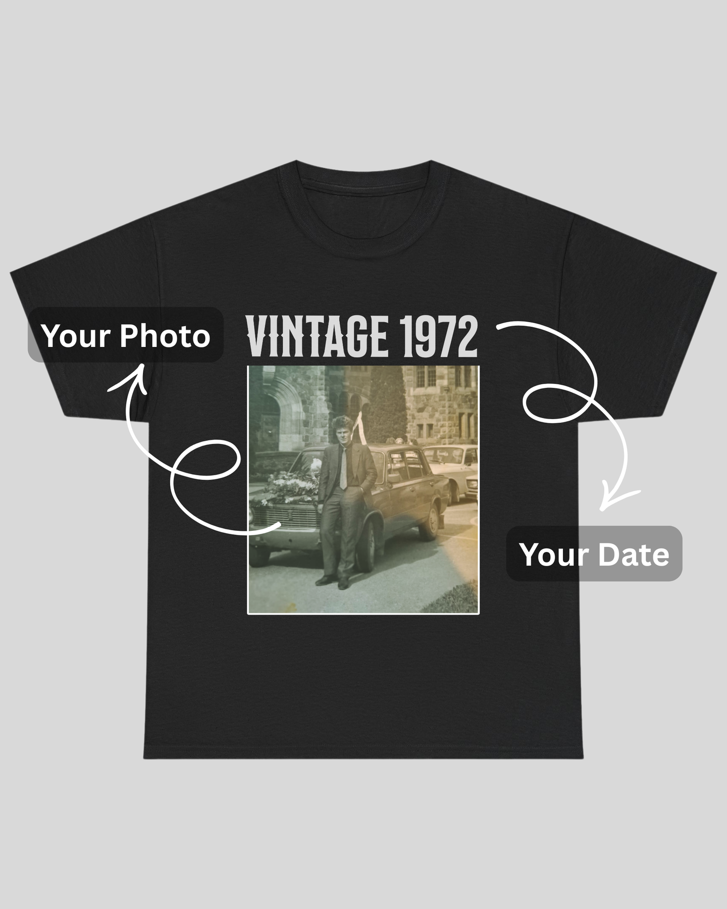 Vintage personalised T-Shirt