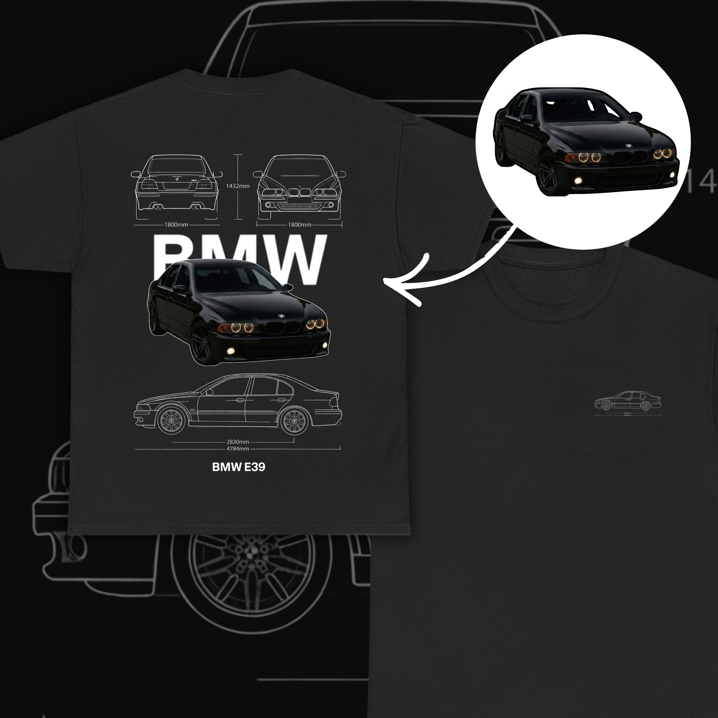 Your CAR - custom Blueprint T-Shirt
