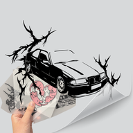 E36 lightning - DTF print sheet