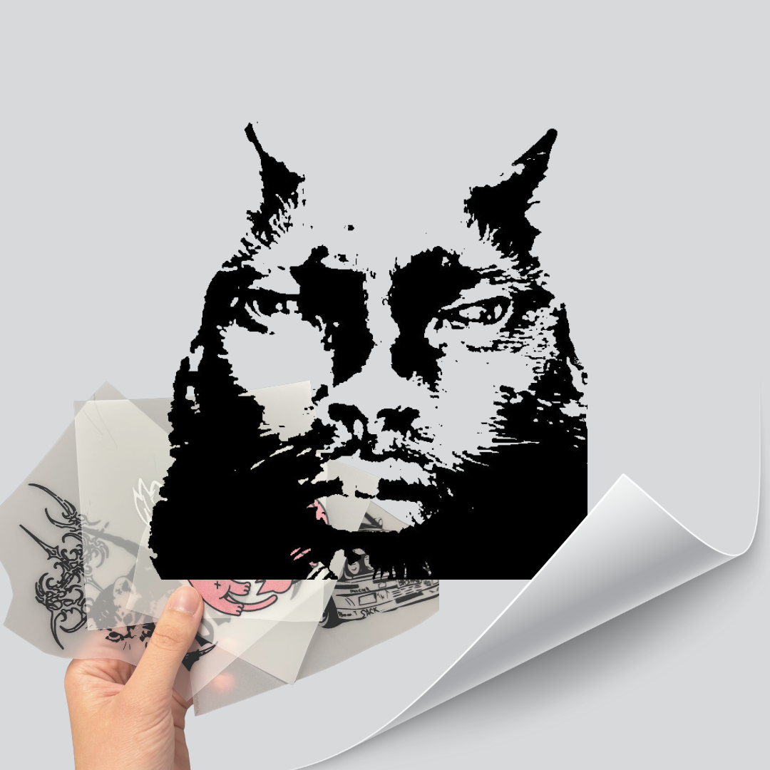 Cat meme - DTF print sheet