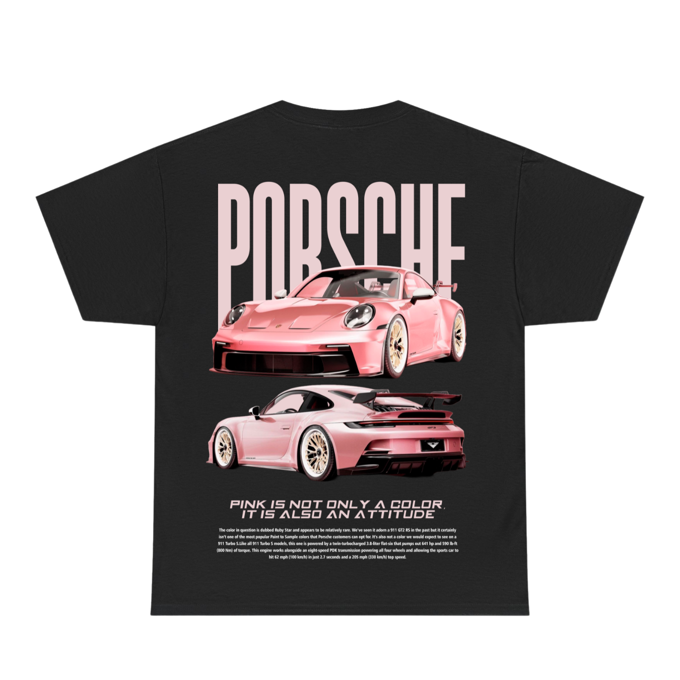 Pink Porsche - T-Shirt