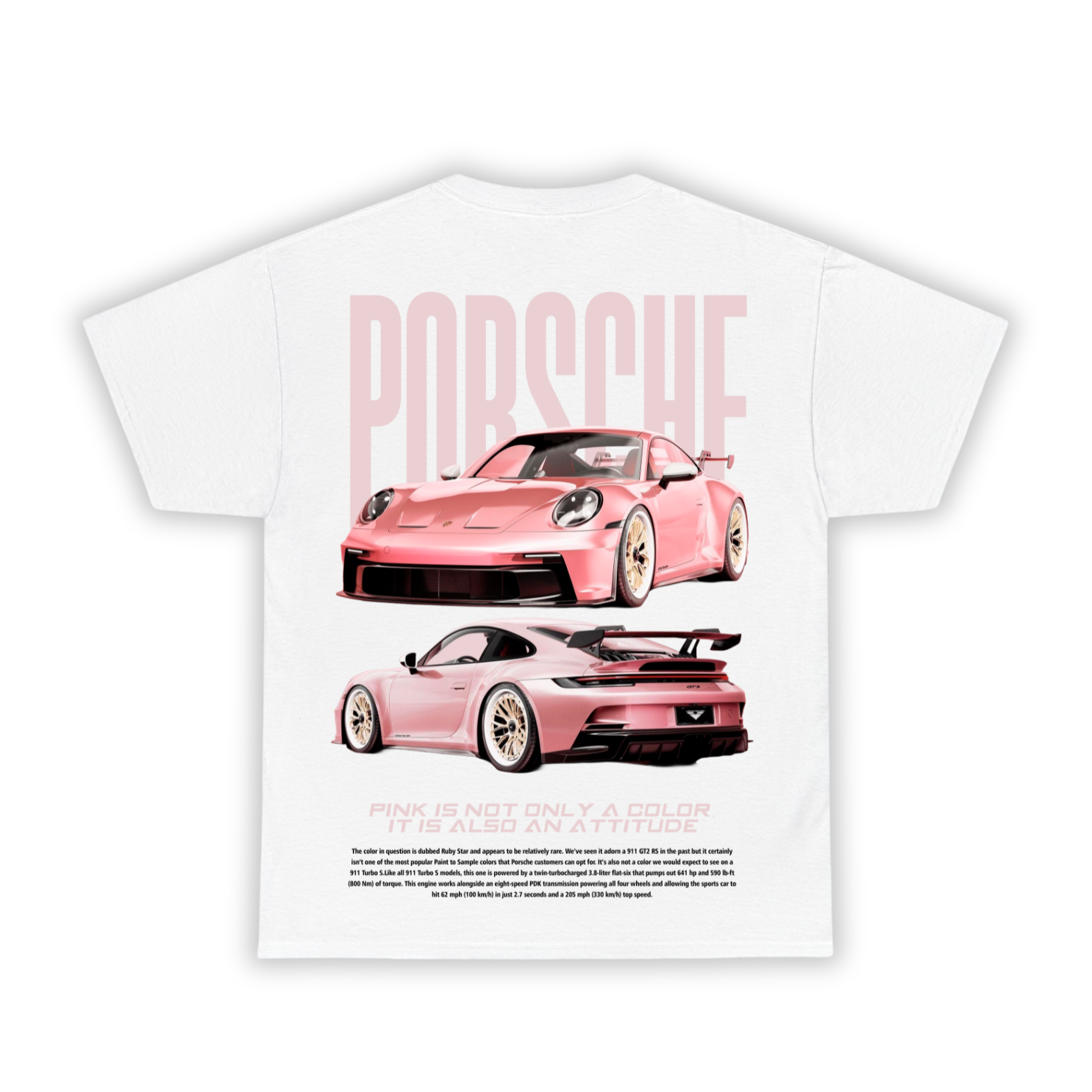 Pink Porsche - T-Shirt