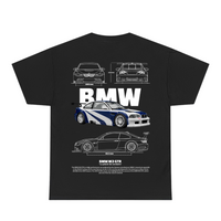 BMW M3 GTR blueprint - T-Shirt