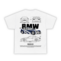 BMW M3 GTR blueprint - T-Shirt