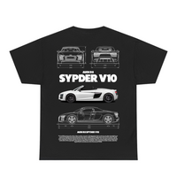 Audi R8 blueprint - T-Shirt