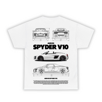 Audi R8 blueprint - T-Shirt