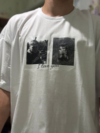 Custom polaroid photo - T-shirt
