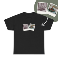 Custom polaroid photo - T-shirt