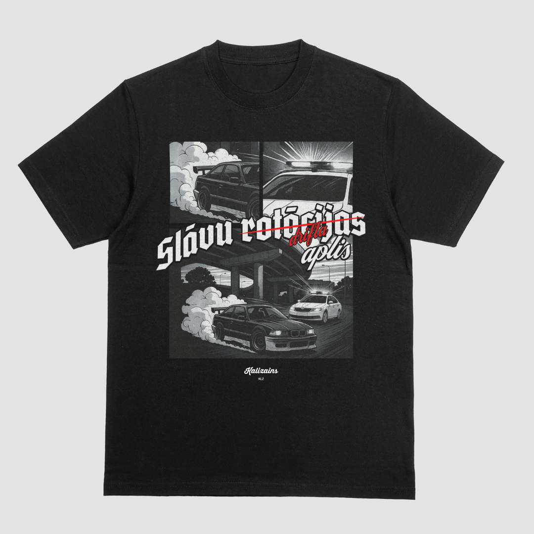 Slāvu drifta aplis - T-Krekls